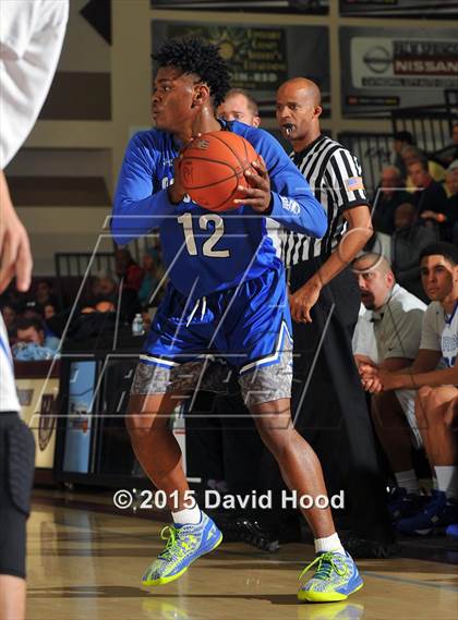 Thumbnail 1 in Bishop Gorman vs. Capital Christian (MaxPreps Holiday Classic) photogallery.