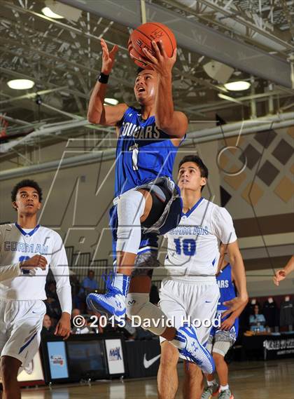 Thumbnail 3 in Bishop Gorman vs. Capital Christian (MaxPreps Holiday Classic) photogallery.