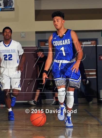 Thumbnail 1 in Bishop Gorman vs. Capital Christian (MaxPreps Holiday Classic) photogallery.