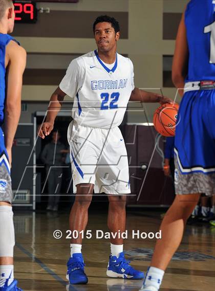 Thumbnail 3 in Bishop Gorman vs. Capital Christian (MaxPreps Holiday Classic) photogallery.