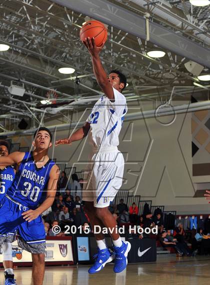 Thumbnail 3 in Bishop Gorman vs. Capital Christian (MaxPreps Holiday Classic) photogallery.