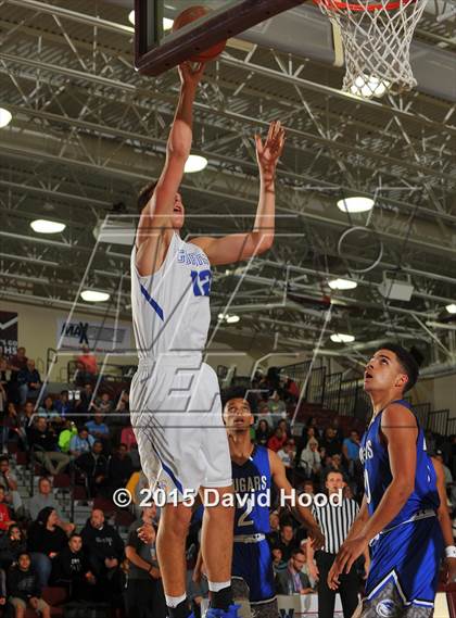 Thumbnail 1 in Bishop Gorman vs. Capital Christian (MaxPreps Holiday Classic) photogallery.