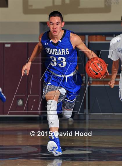Thumbnail 3 in Bishop Gorman vs. Capital Christian (MaxPreps Holiday Classic) photogallery.