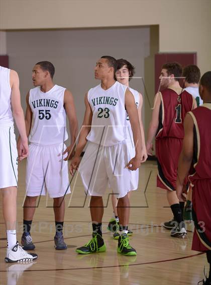 Thumbnail 3 in JSerra Catholic vs. Sunnyslope (MaxPreps Holiday Classic) photogallery.