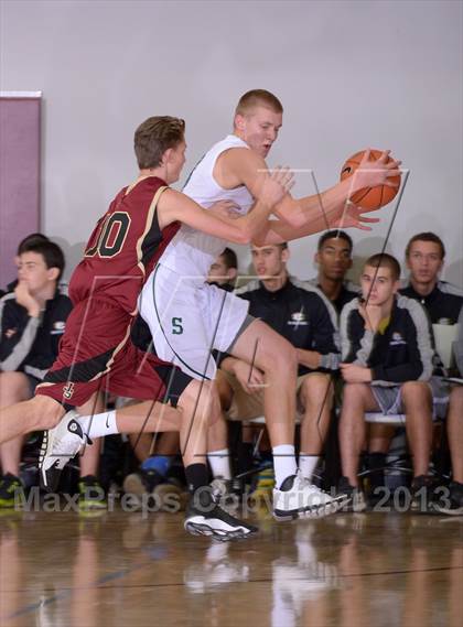 Thumbnail 3 in JSerra Catholic vs. Sunnyslope (MaxPreps Holiday Classic) photogallery.