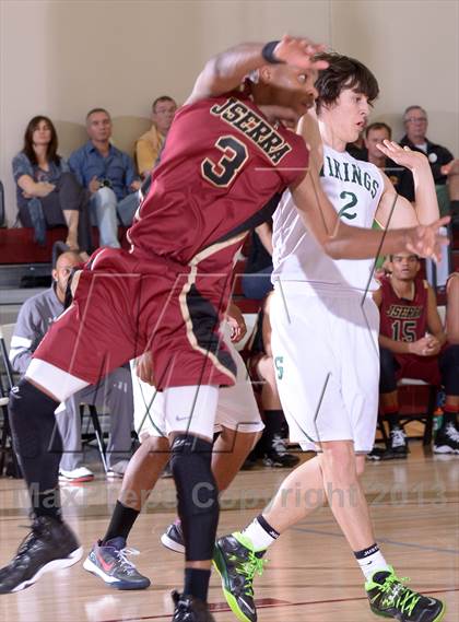 Thumbnail 3 in JSerra Catholic vs. Sunnyslope (MaxPreps Holiday Classic) photogallery.