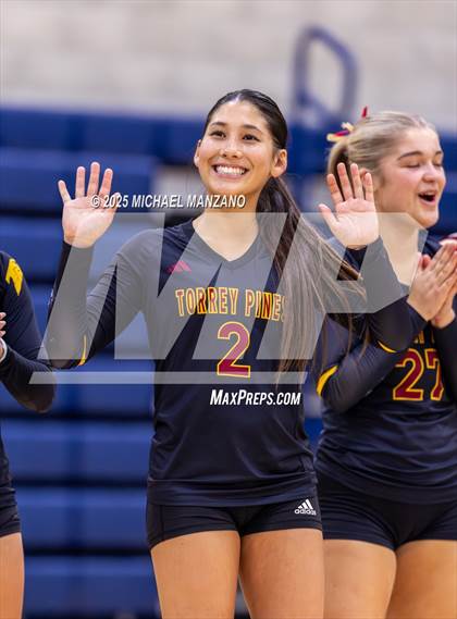 Thumbnail 3 in Torrey Pines vs. Cathedral Catholic (CIF SDS Open Division Championship) photogallery.