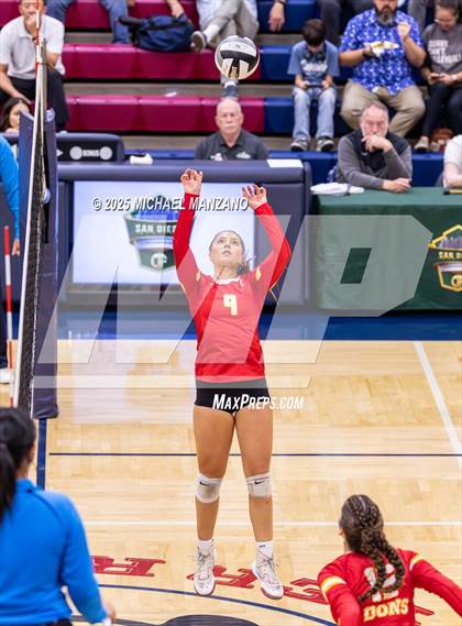 Thumbnail 2 in Torrey Pines vs. Cathedral Catholic (CIF SDS Open Division Championship) photogallery.