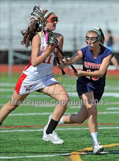 Thumbnail 2 in Smithtown West vs Sachem East (Section 11 Round1) photogallery.