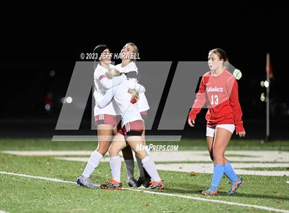 Thumbnail 3 in Canfield vs. Alliance (OHSAA D2 Regional Semifinal) photogallery.