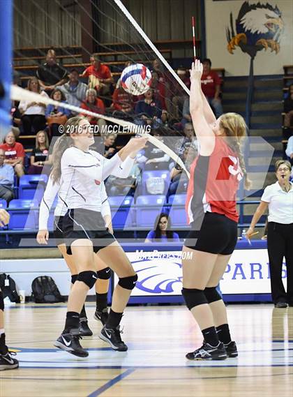 Thumbnail 1 in Harding Academy vs. Harmony Grove (AHSAA 3A 2nd Round Playoff) photogallery.