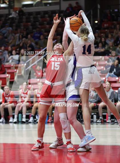 Thumbnail 2 in Carbon vs. Delta (UHSAA 3A Quarterfinal) photogallery.
