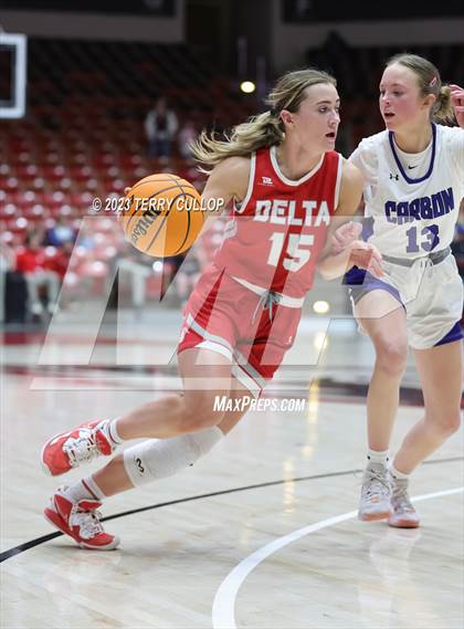 Thumbnail 2 in Carbon vs. Delta (UHSAA 3A Quarterfinal) photogallery.