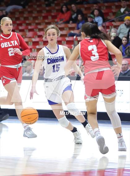 Thumbnail 1 in Carbon vs. Delta (UHSAA 3A Quarterfinal) photogallery.