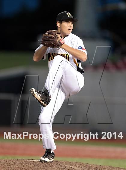 Thumbnail 3 in Flower Mound vs. Mansfield (UIL 5A Regional Quarterfinal Playoff) photogallery.