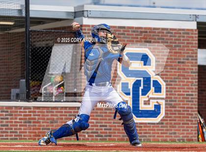 Thumbnail 1 in St. Charles Catholic vs. Leesville (LHSAA Oschner Regional Division-II Select) photogallery.