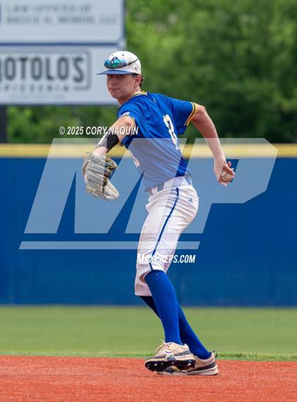 Thumbnail 2 in St. Charles Catholic vs. Leesville (LHSAA Oschner Regional Division-II Select) photogallery.
