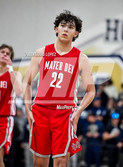 Thumbnail 3 in Mater Dei @ St. John Bosco (CIF State DIV 1 Southern Regional Championship) photogallery.