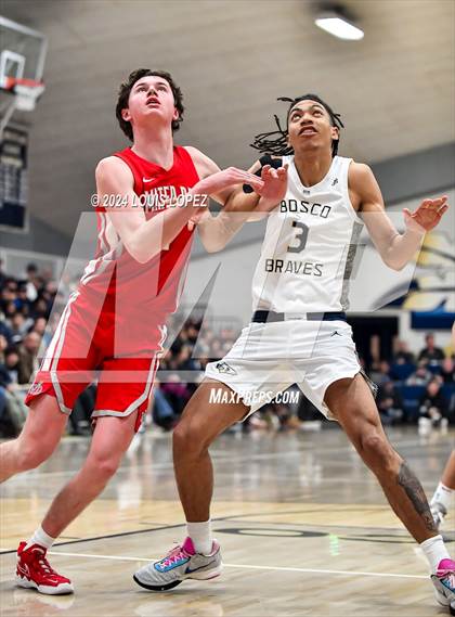 Thumbnail 1 in Mater Dei @ St. John Bosco (CIF State DIV 1 Southern Regional Championship) photogallery.