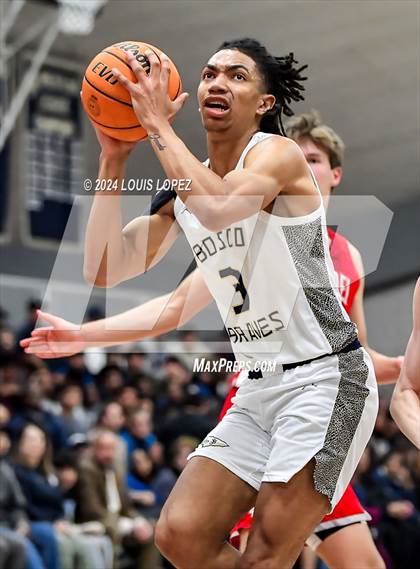 Thumbnail 1 in Mater Dei @ St. John Bosco (CIF State DIV 1 Southern Regional Championship) photogallery.