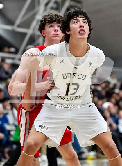 Thumbnail 2 in Mater Dei @ St. John Bosco (CIF State DIV 1 Southern Regional Championship) photogallery.