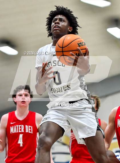 Thumbnail 3 in Mater Dei @ St. John Bosco (CIF State DIV 1 Southern Regional Championship) photogallery.