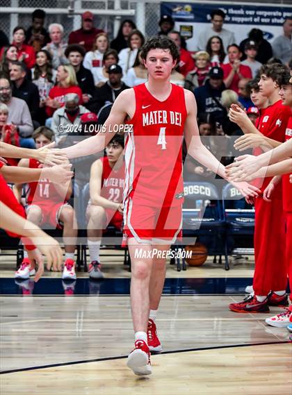 Thumbnail 3 in Mater Dei @ St. John Bosco (CIF State DIV 1 Southern Regional Championship) photogallery.