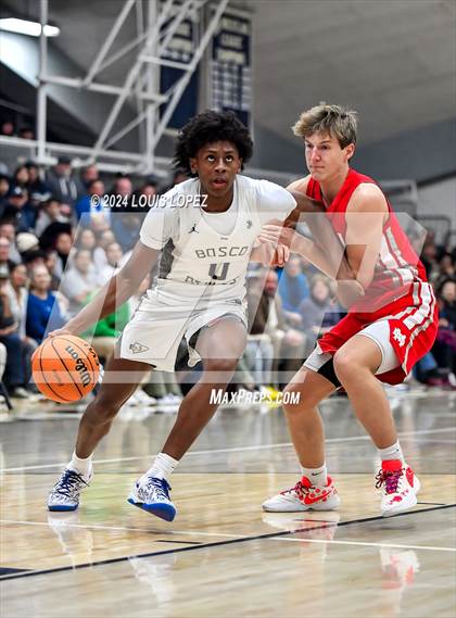 Thumbnail 2 in Mater Dei @ St. John Bosco (CIF State DIV 1 Southern Regional Championship) photogallery.