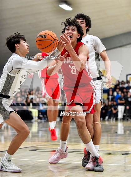 Thumbnail 2 in Mater Dei @ St. John Bosco (CIF State DIV 1 Southern Regional Championship) photogallery.