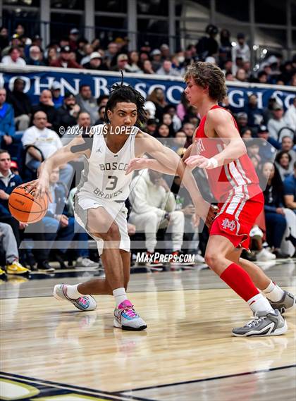 Thumbnail 2 in Mater Dei @ St. John Bosco (CIF State DIV 1 Southern Regional Championship) photogallery.