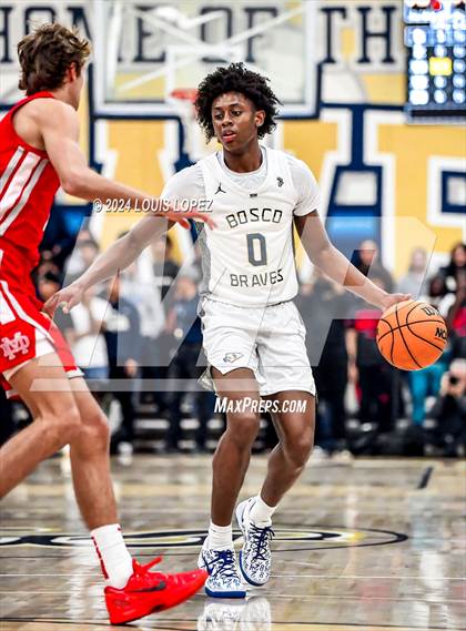 Thumbnail 1 in Mater Dei @ St. John Bosco (CIF State DIV 1 Southern Regional Championship) photogallery.
