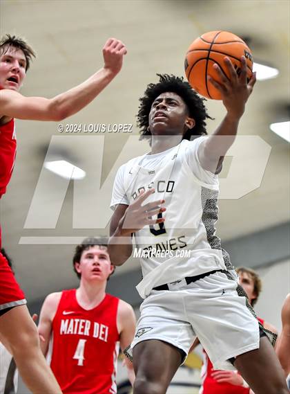 Thumbnail 1 in Mater Dei @ St. John Bosco (CIF State DIV 1 Southern Regional Championship) photogallery.
