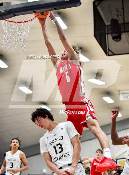 Thumbnail 2 in Mater Dei @ St. John Bosco (CIF State DIV 1 Southern Regional Championship) photogallery.