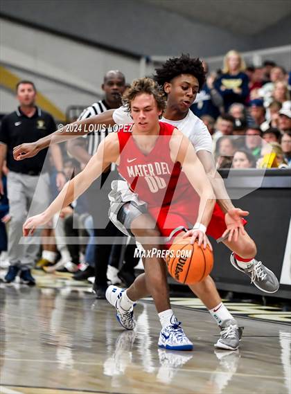 Thumbnail 3 in Mater Dei @ St. John Bosco (CIF State DIV 1 Southern Regional Championship) photogallery.