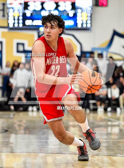 Thumbnail 3 in Mater Dei @ St. John Bosco (CIF State DIV 1 Southern Regional Championship) photogallery.