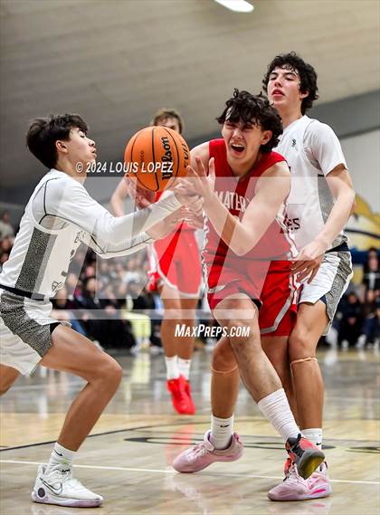 Thumbnail 1 in Mater Dei @ St. John Bosco (CIF State DIV 1 Southern Regional Championship) photogallery.
