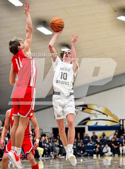 Thumbnail 2 in Mater Dei @ St. John Bosco (CIF State DIV 1 Southern Regional Championship) photogallery.