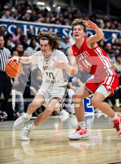 Thumbnail 3 in Mater Dei @ St. John Bosco (CIF State DIV 1 Southern Regional Championship) photogallery.