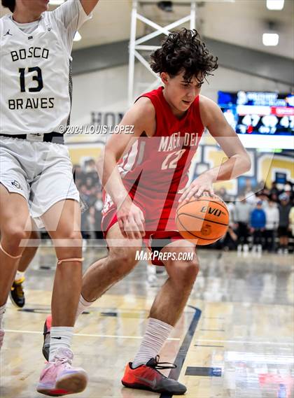 Thumbnail 3 in Mater Dei @ St. John Bosco (CIF State DIV 1 Southern Regional Championship) photogallery.
