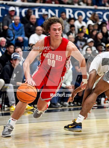 Thumbnail 3 in Mater Dei @ St. John Bosco (CIF State DIV 1 Southern Regional Championship) photogallery.