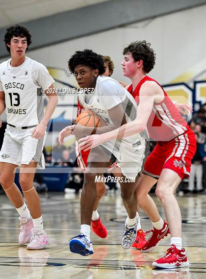 Thumbnail 3 in Mater Dei @ St. John Bosco (CIF State DIV 1 Southern Regional Championship) photogallery.