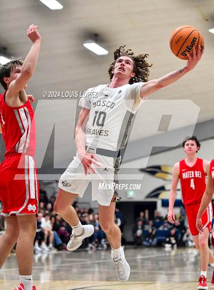 Thumbnail 1 in Mater Dei @ St. John Bosco (CIF State DIV 1 Southern Regional Championship) photogallery.
