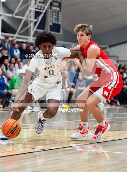 Thumbnail 1 in Mater Dei @ St. John Bosco (CIF State DIV 1 Southern Regional Championship) photogallery.