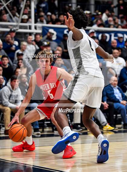 Thumbnail 2 in Mater Dei @ St. John Bosco (CIF State DIV 1 Southern Regional Championship) photogallery.
