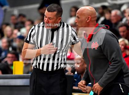 Thumbnail 2 in Mater Dei @ St. John Bosco (CIF State DIV 1 Southern Regional Championship) photogallery.