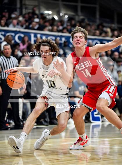 Thumbnail 1 in Mater Dei @ St. John Bosco (CIF State DIV 1 Southern Regional Championship) photogallery.