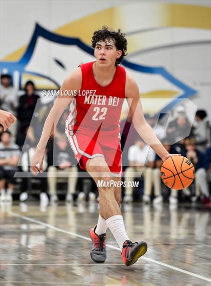 Thumbnail 1 in Mater Dei @ St. John Bosco (CIF State DIV 1 Southern Regional Championship) photogallery.