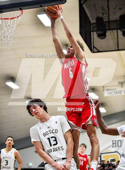 Thumbnail 1 in Mater Dei @ St. John Bosco (CIF State DIV 1 Southern Regional Championship) photogallery.