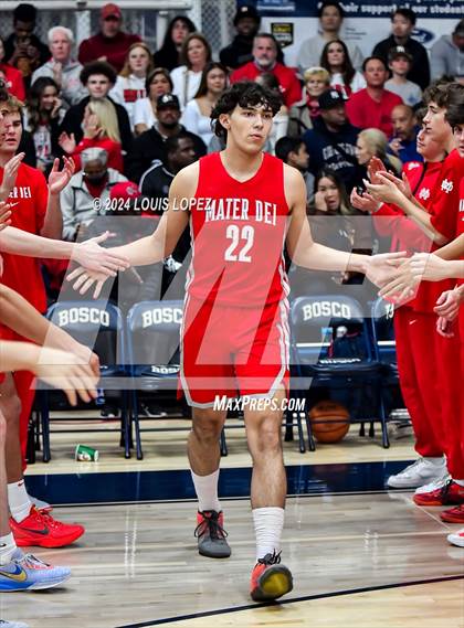 Thumbnail 3 in Mater Dei @ St. John Bosco (CIF State DIV 1 Southern Regional Championship) photogallery.
