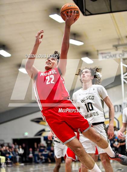 Thumbnail 2 in Mater Dei @ St. John Bosco (CIF State DIV 1 Southern Regional Championship) photogallery.